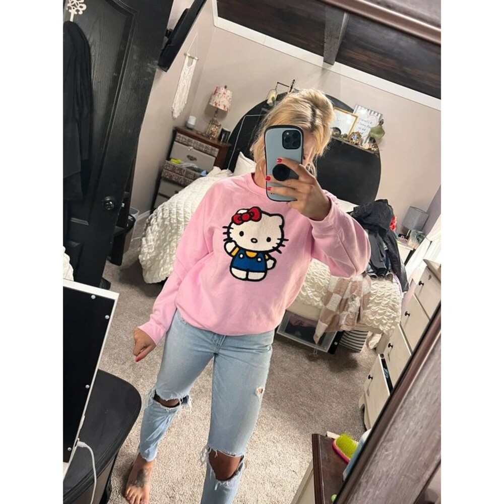 Hello kitty crew neck sweatshirt